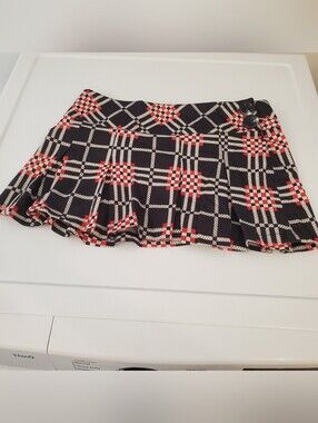Cute Handmade Plaid Skirt